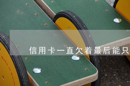 信用卡一直欠着最后能只还本金吗 信用卡一直欠着最后能只还本金吗