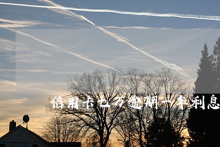 信用卡七万逾期一年利息多少 信用卡七万逾期一年利息多少
