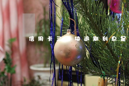 信用卡三万块逾期利息是多少 信用卡三万块逾期利息是多少
