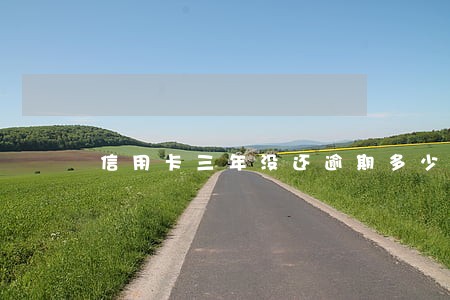 信用卡三年没还逾期多少次