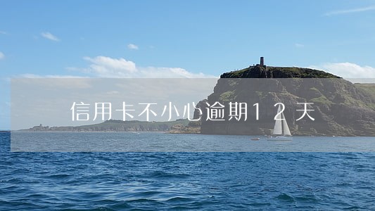信用卡不小心逾期12天