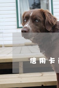 信用卡两次普通逾期