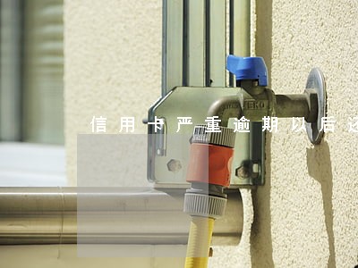 信用卡严重逾期以后还能再申请吗