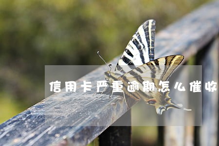 信用卡严重逾期怎么催收