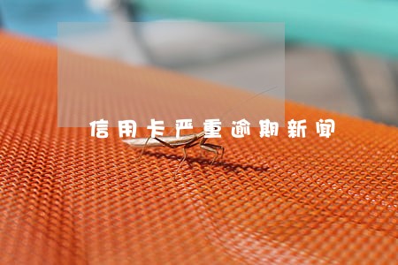 信用卡严重逾期新闻 信用卡严重逾期新闻