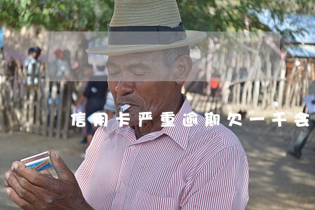 信用卡严重逾期欠一千会黑名单吗 信用卡严重逾期欠一千会黑名单吗