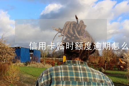 信用卡临时额度逾期怎么算 信用卡临时额度逾期怎么算