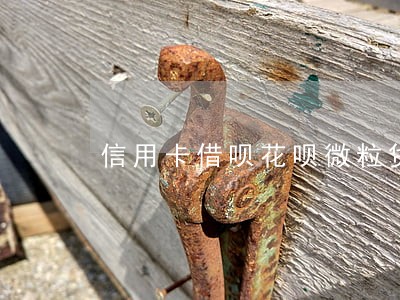 信用卡借呗花呗微粒贷逾期 信用卡借呗花呗微粒贷逾期