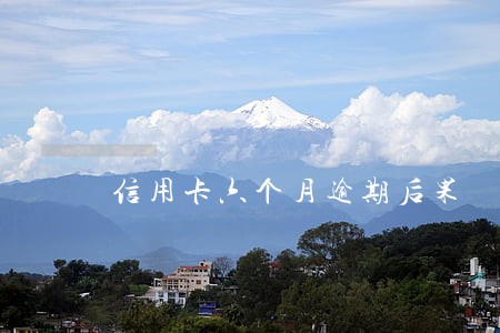 信用卡六个月逾期后果 信用卡六个月逾期后果