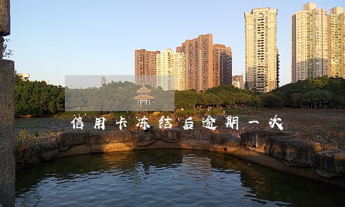 信用卡冻结后逾期一次