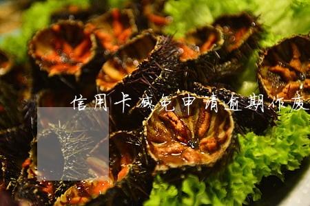 信用卡减免申请逾期作废 信用卡减免申请逾期作废