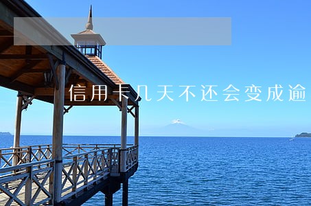 信用卡几天不还会变成逾期