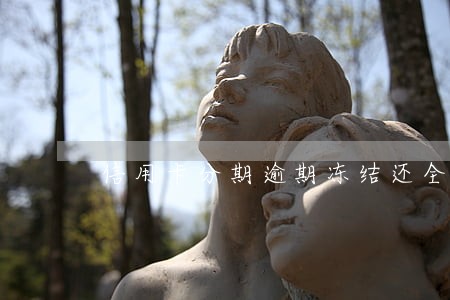 信用卡分期逾期冻结还全款 信用卡分期逾期冻结还全款