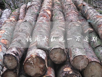 信用卡取现一万逾期 信用卡取现一万逾期