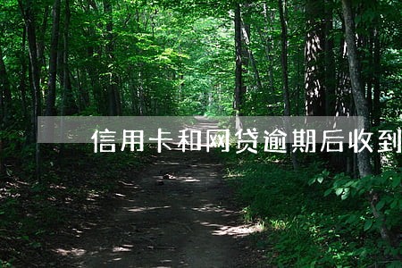 信用卡和网贷逾期后收到的短信 信用卡和网贷逾期后收到的短信