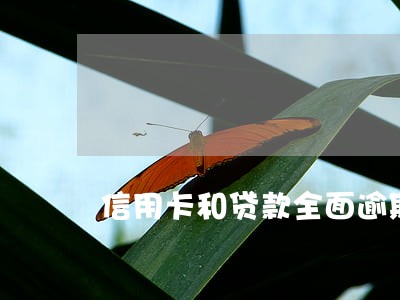 信用卡和贷款全面逾期怎么办 信用卡和贷款全面逾期怎么办