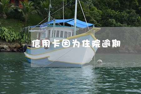 信用卡因为住院逾期 信用卡因为住院逾期