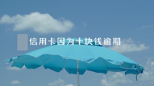 信用卡因为十块钱逾期 信用卡因为十块钱逾期
