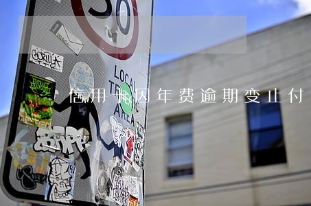 信用卡因年费逾期变止付