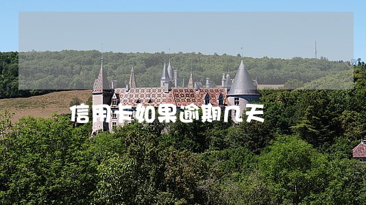 信用卡如果逾期几天