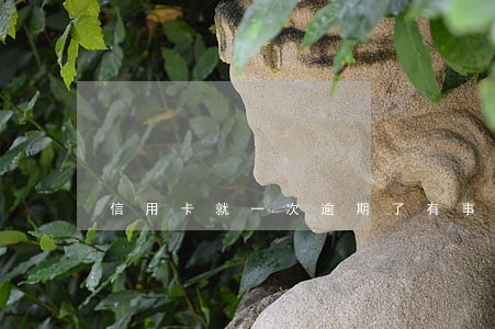 信用卡就一次逾期了有事不 信用卡就一次逾期了有事不