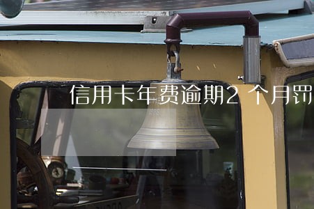 信用卡年费逾期2个月罚息吗 信用卡年费逾期2个月罚息吗