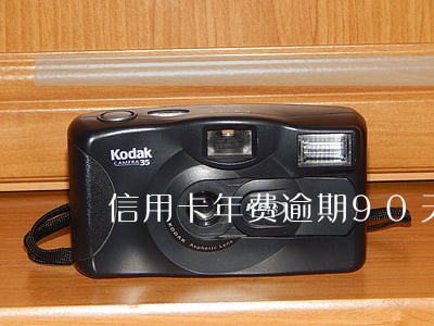信用卡年费逾期90天以上