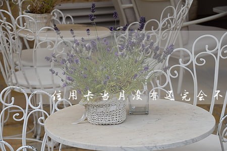 信用卡当月没有还完会不会逾期 信用卡当月没有还完会不会逾期