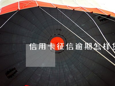 信用卡征信逾期怎样贷款 信用卡征信逾期怎样贷款