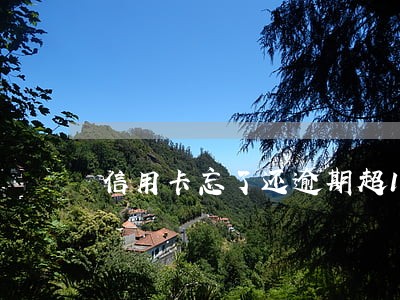 信用卡忘了还逾期超10天 信用卡忘了还逾期超10天