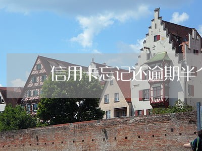 信用卡忘记还逾期半个小时 信用卡忘记还逾期半个小时