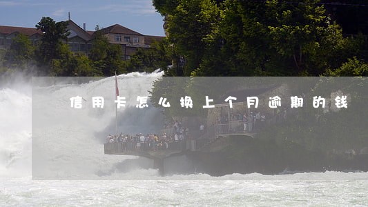 信用卡怎么换上个月逾期的钱