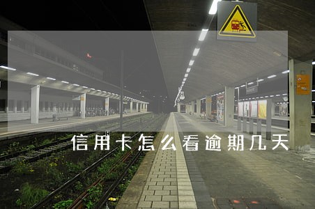 信用卡怎么看逾期几天 信用卡怎么看逾期几天