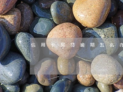 信用卡房贷逾期怎么办 信用卡房贷逾期怎么办