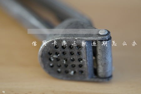信用卡换还款逾期怎么办 信用卡换还款逾期怎么办