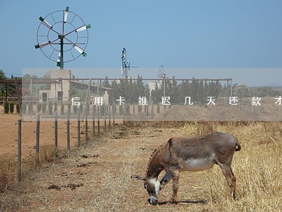 信用卡推迟几天还款才算逾期 信用卡推迟几天还款才算逾期