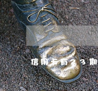 信用卡有23期逾期会征信么 信用卡有23期逾期会征信么