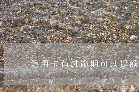信用卡有过逾期可以提额吗 信用卡有过逾期可以提额吗