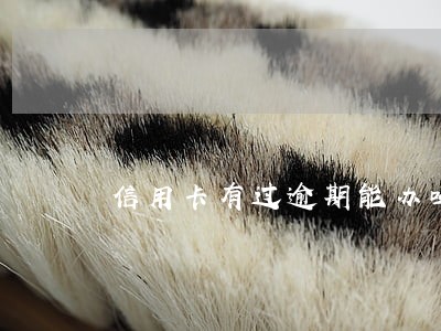 信用卡有过逾期能办吗 信用卡有过逾期能办吗