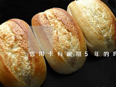 信用卡有逾期5年的吗 信用卡有逾期5年的吗