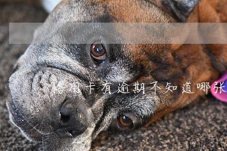 信用卡有逾期不知道哪张卡 信用卡有逾期不知道哪张卡