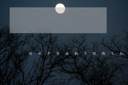 信用卡有逾期不能做飞机吗