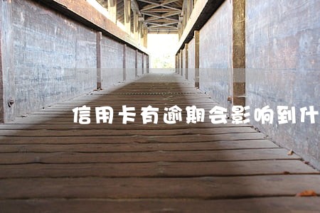 信用卡有逾期会影响到什么 信用卡有逾期会影响到什么