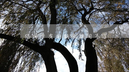 信用卡有逾期余额用不了 信用卡有逾期余额用不了