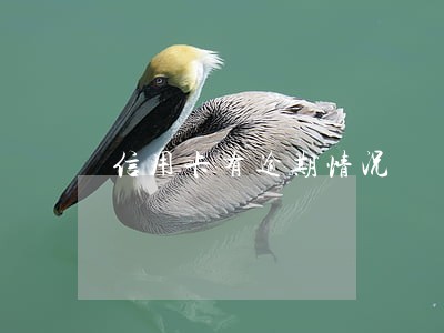 信用卡有逾期情况
