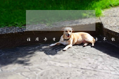 信用卡有逾期未还清不能用吗 信用卡有逾期未还清不能用吗