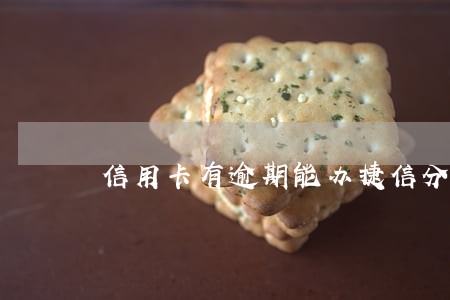 信用卡有逾期能办捷信分期吗 信用卡有逾期能办捷信分期吗