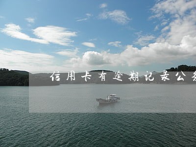 信用卡有逾期记录公务员 信用卡有逾期记录公务员