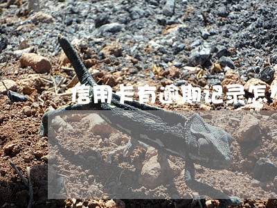 信用卡有逾期记录怎么申请信用卡 信用卡有逾期记录怎么申请信用卡