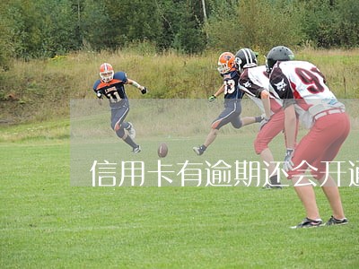 信用卡有逾期还会开通借呗吗